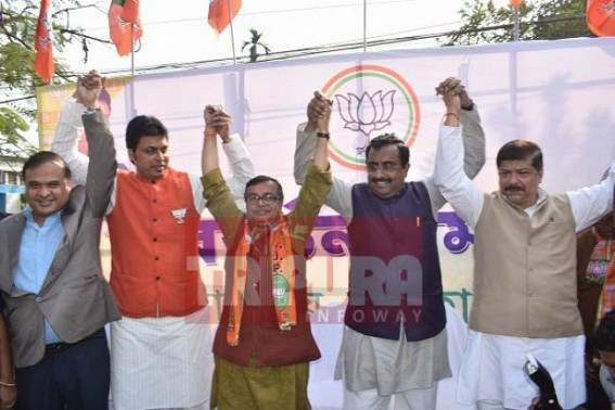 Tripura BJP gets its 7th MLA